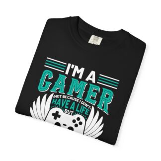 Game Controller Tshirt Gamer Style & Passion - I’m a Gamer Controller Wings Unisex Tee - Image 39