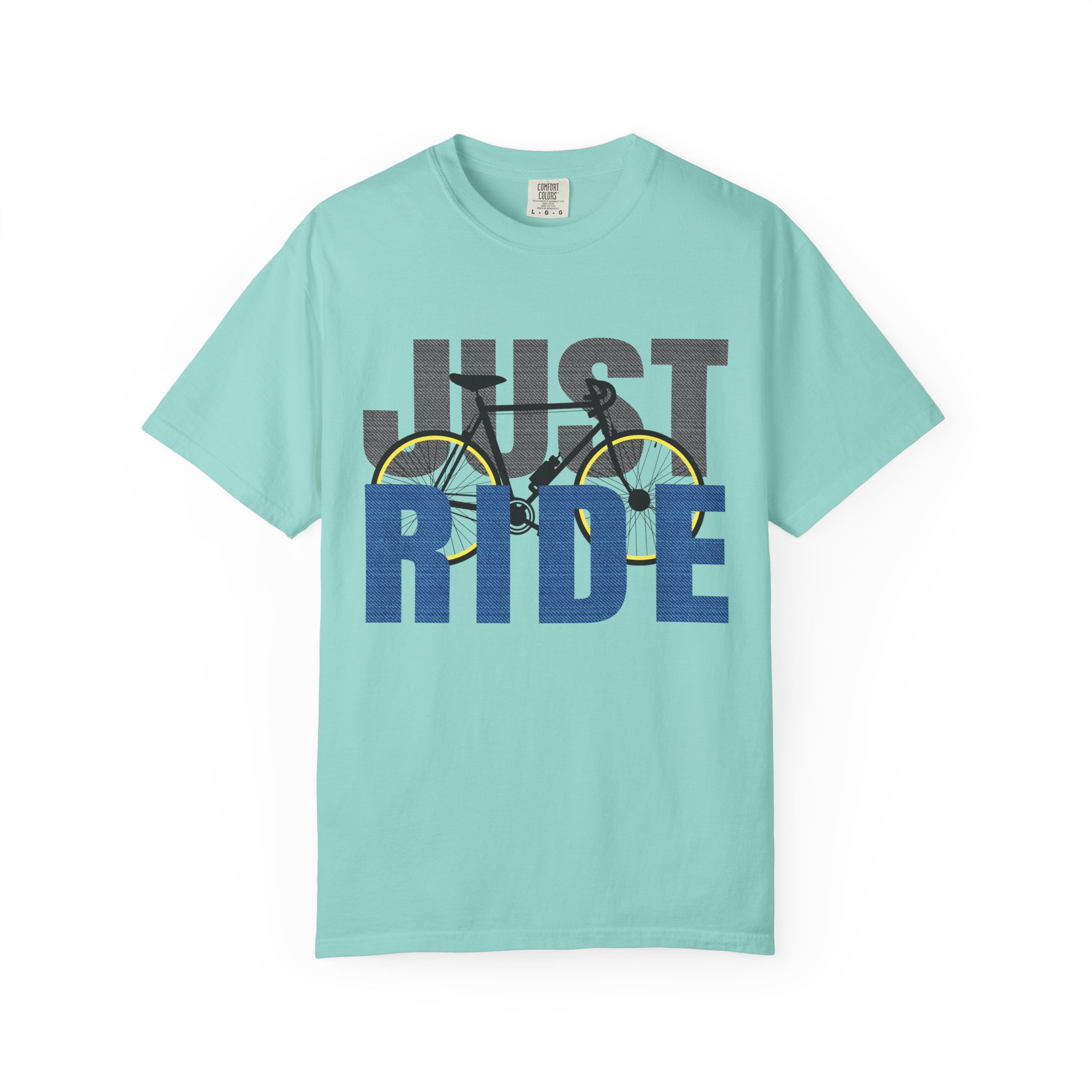 Unisex Cycling T-shirt, Just Ride Graphic Tee, Sporty Casual Wear, Cycling Gift, Active Lifestyle Apparel, Bike Lover Shirt. - Image 33