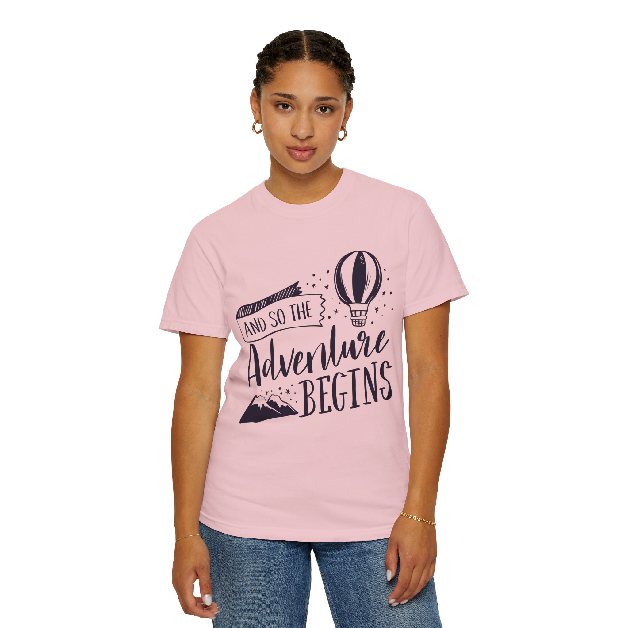 C - 14.1b - Adventure Begins Unisex T-Shirt, Travel Tee, Gift for Wanderlust, Adventure Apparel, Casual Wear, Explorer Top. - Image 52