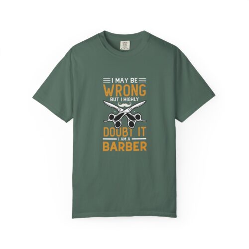 Barber Humor T-Shirt, Funny Barber Gift, Unisex Tee, Casual Wear, DIY Haircut Tee, Barber Shop Apparel, Birthday Gift For Barbers.