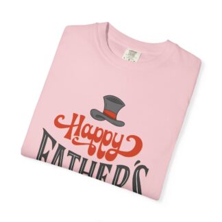 Happy Father’s Day Top Hat Typography T-Shirt – Cute Love Graphic Tee for Dads, Perfect Gift Giving & Celebration Wear. - Image 55