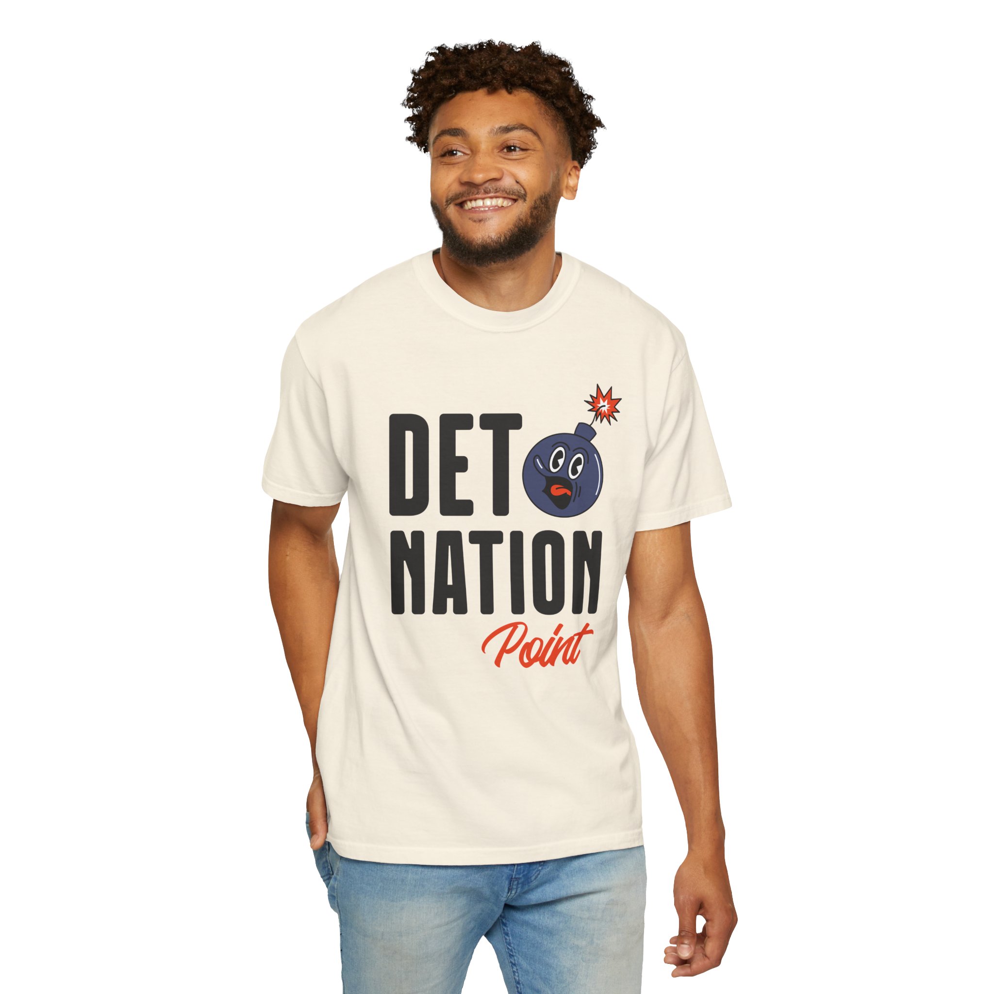Detroit Nation Point T-Shirt – Bold Sports Fan Graphic Tee for Detroit Fans & Streetwear Style. - Image 14