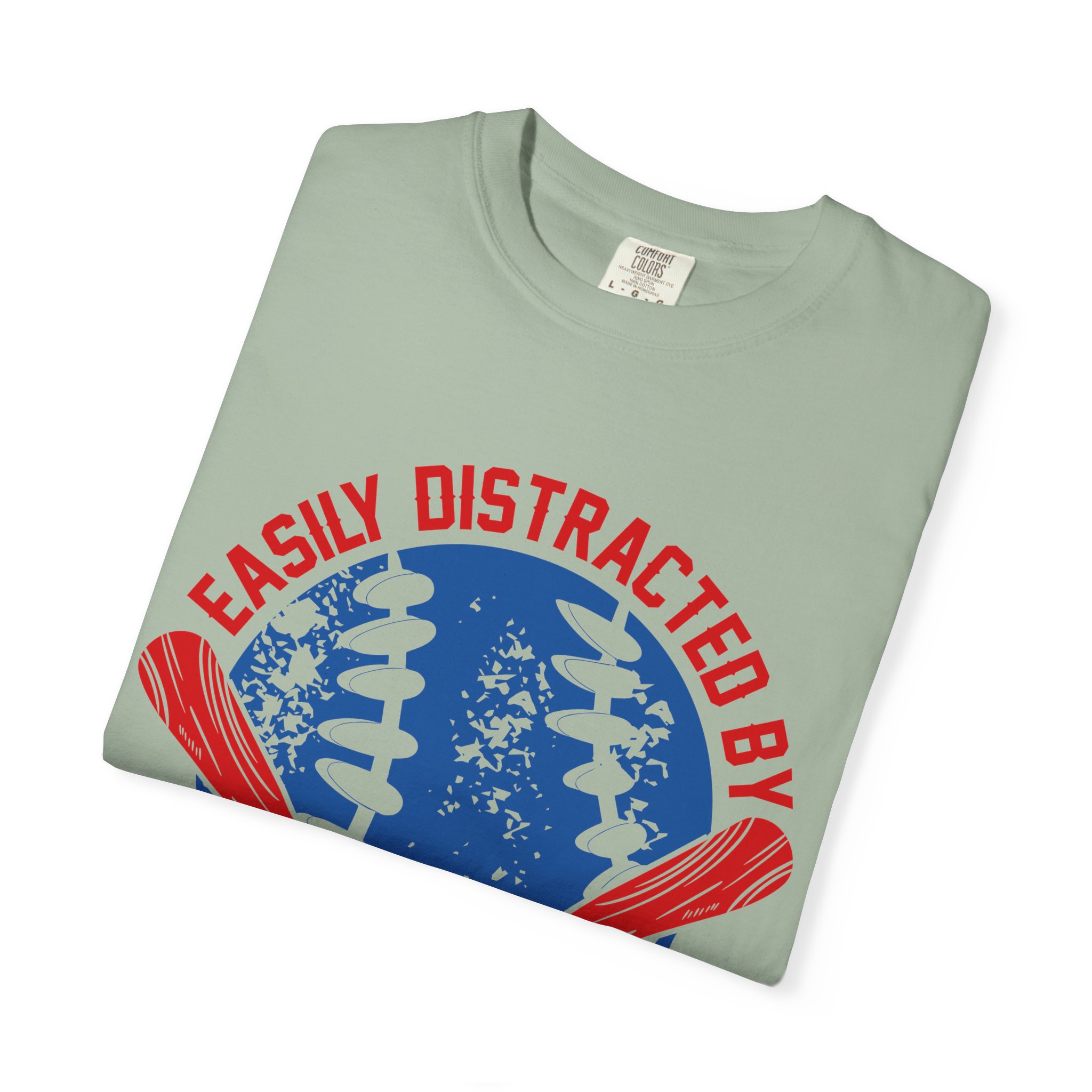 Unisex Baseball T-Shirt - Easily Distracted by Baseball, Sporty Tee, Gift for Baseball Lovers, Summer Wear, Casual Apparel. - Image 23