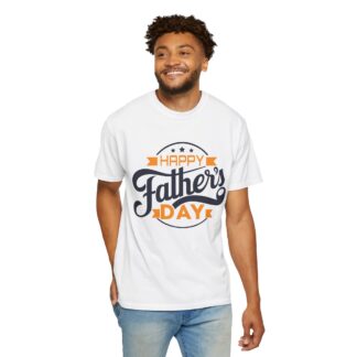 Happy Father’s Day Retro Badge T-Shirt – Cute Dad Graphic Tee for Father’s Day, Perfect Gift Giving & Celebration Wear. - Image 6