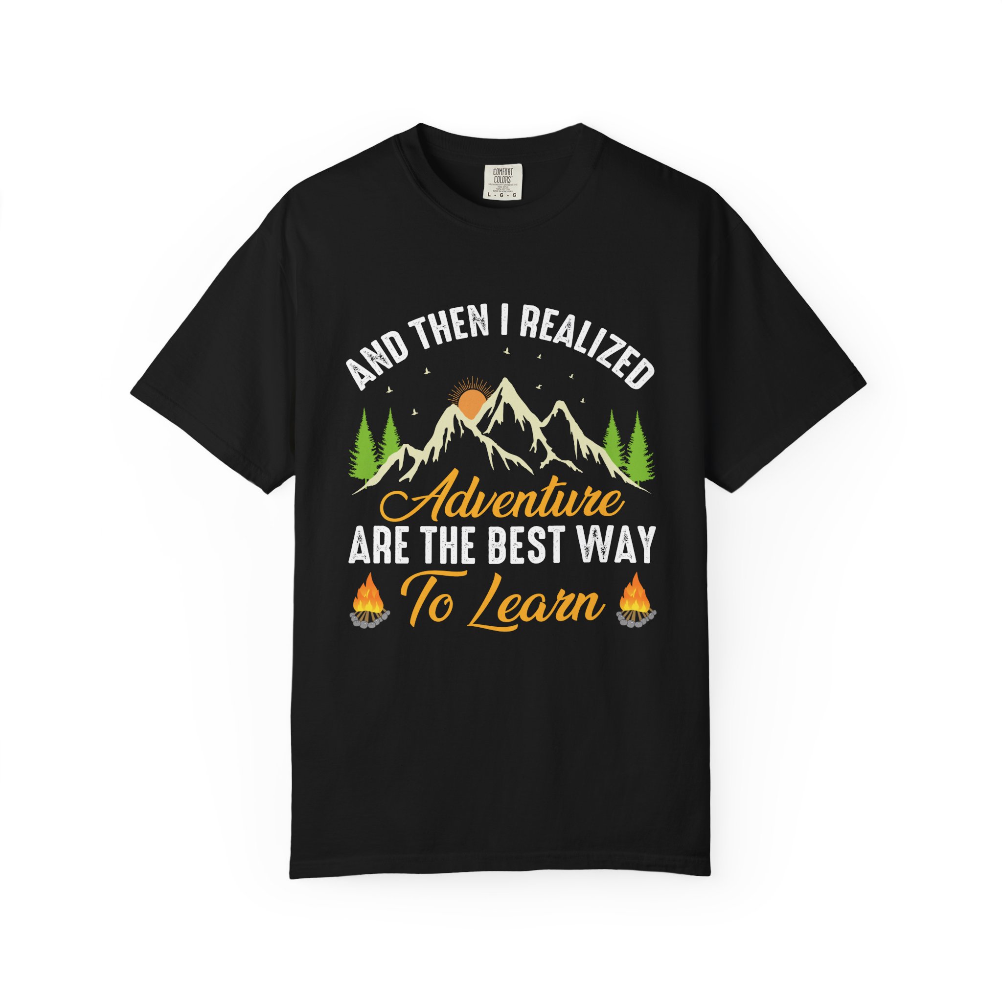 Adventure-Inspired Unisex T-Shirt, Explore, Nature Lover Gift, Hiking Apparel, Great Outdoors, Birthday, Adventure Gear.