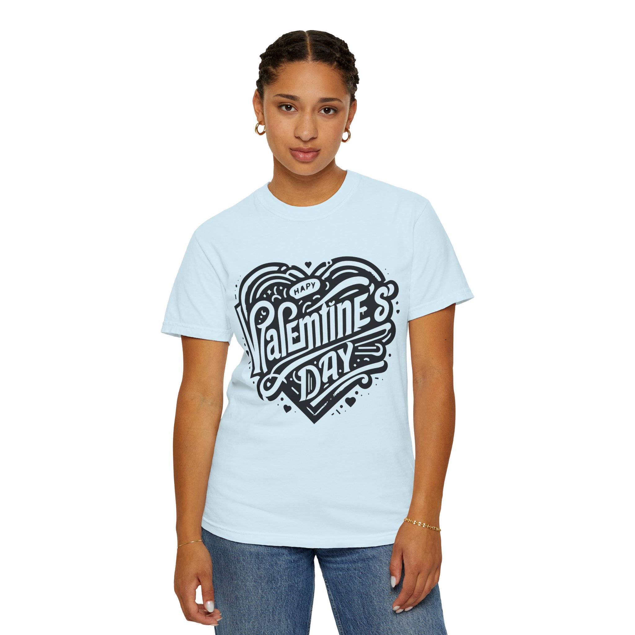 C - 8.12. - Valentine's Day Heart Graphic T-Shirt. - Image 36