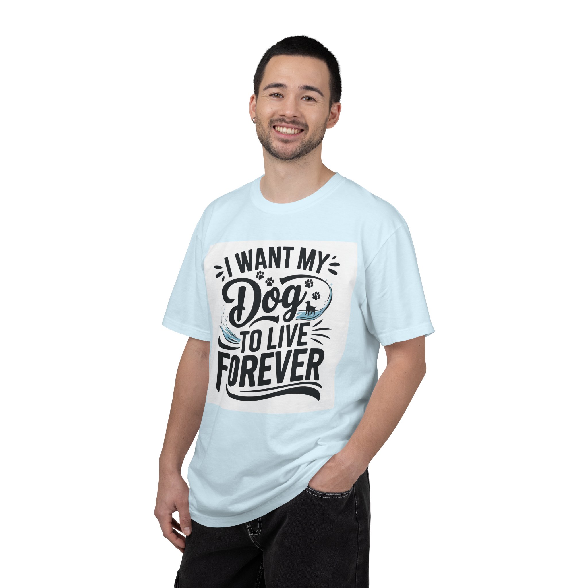I Wish My Dog Could Live Forever T-Shirt – Dog Lover Graphic Tee for Pet Owners & Dog Parents. - Image 34