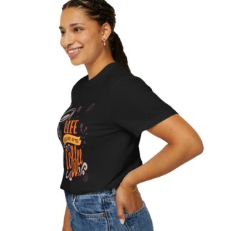 Coffee drinkers t-shirt – Life Begins After Coffee - Image 53