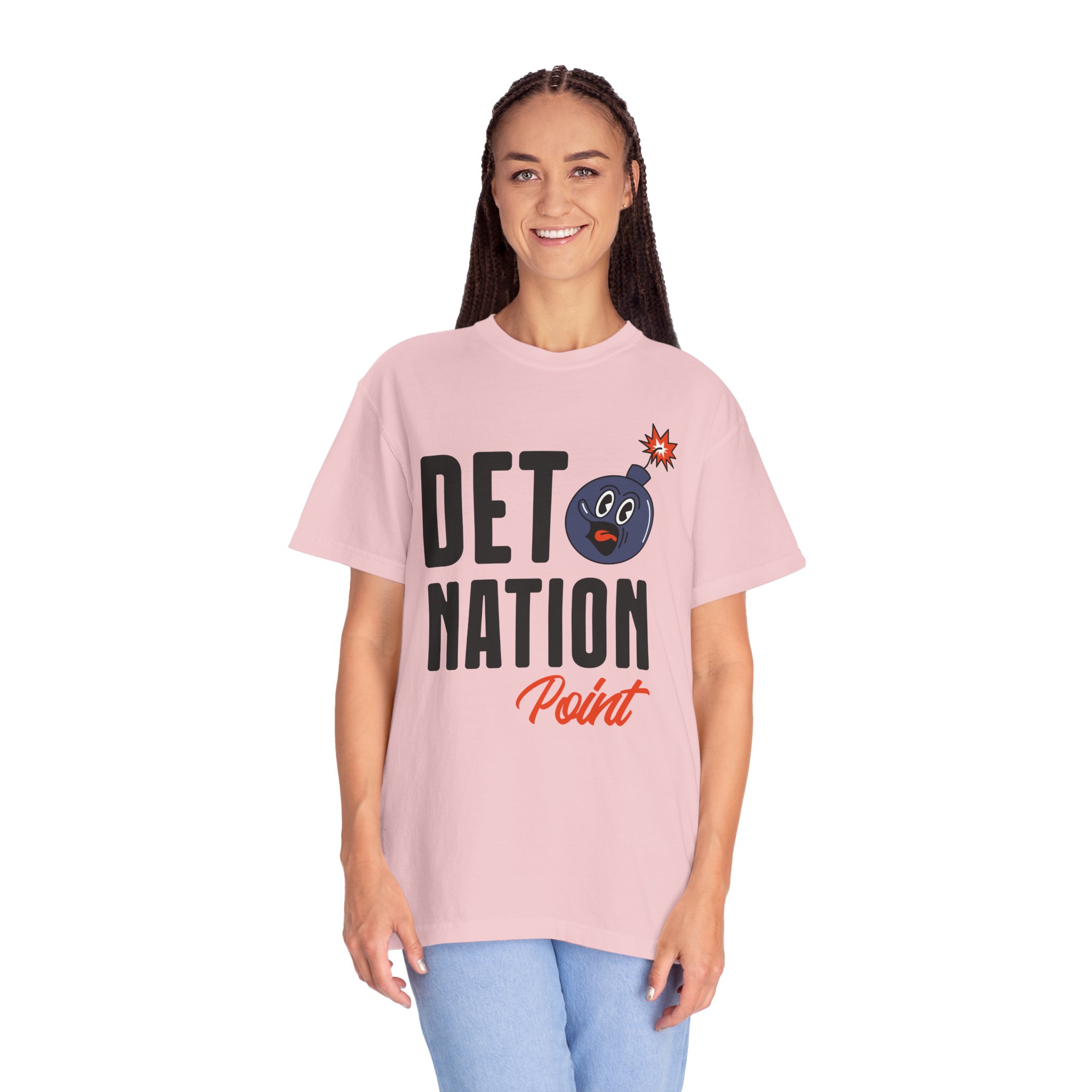 Detroit Nation Point T-Shirt – Bold Sports Fan Graphic Tee for Detroit Fans & Streetwear Style. - Image 51