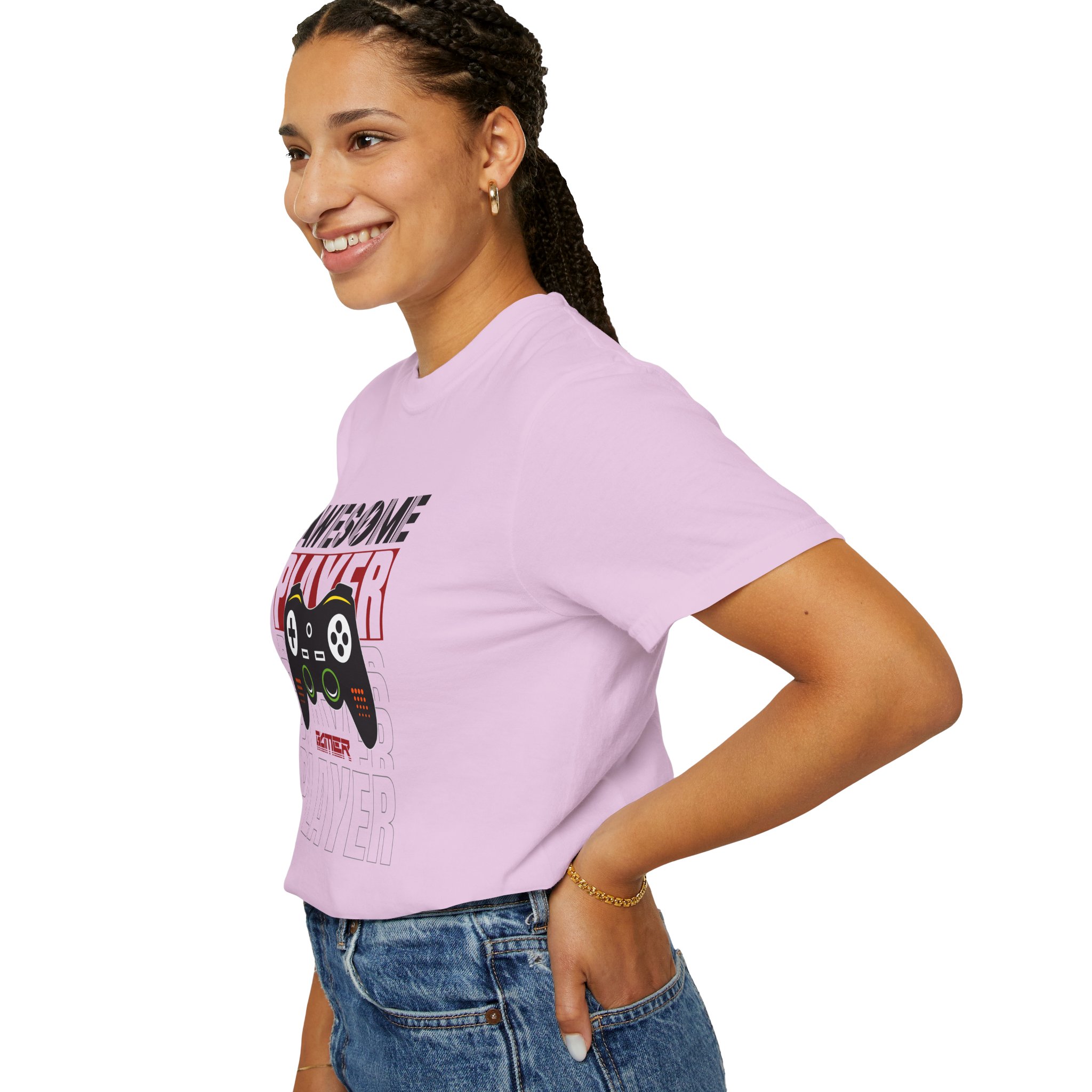 Gamer T-Shirt with Cool Controller Design, Awesome Player Tee, Unisex Video Game Shirt, Perfect Gift for Gamers, Casual Wear - Image 29