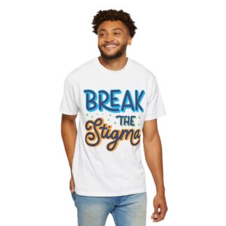 Cool positive quote t-shirt for Positivity - Break the Stigma Unisex Tee - Image 6