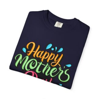 Happy Mother’s Day Colorful Hand-Lettered T-Shirt – Cute Mom Gift Graphic Tee, Celebration Wear & Gift Giving. - Image 31
