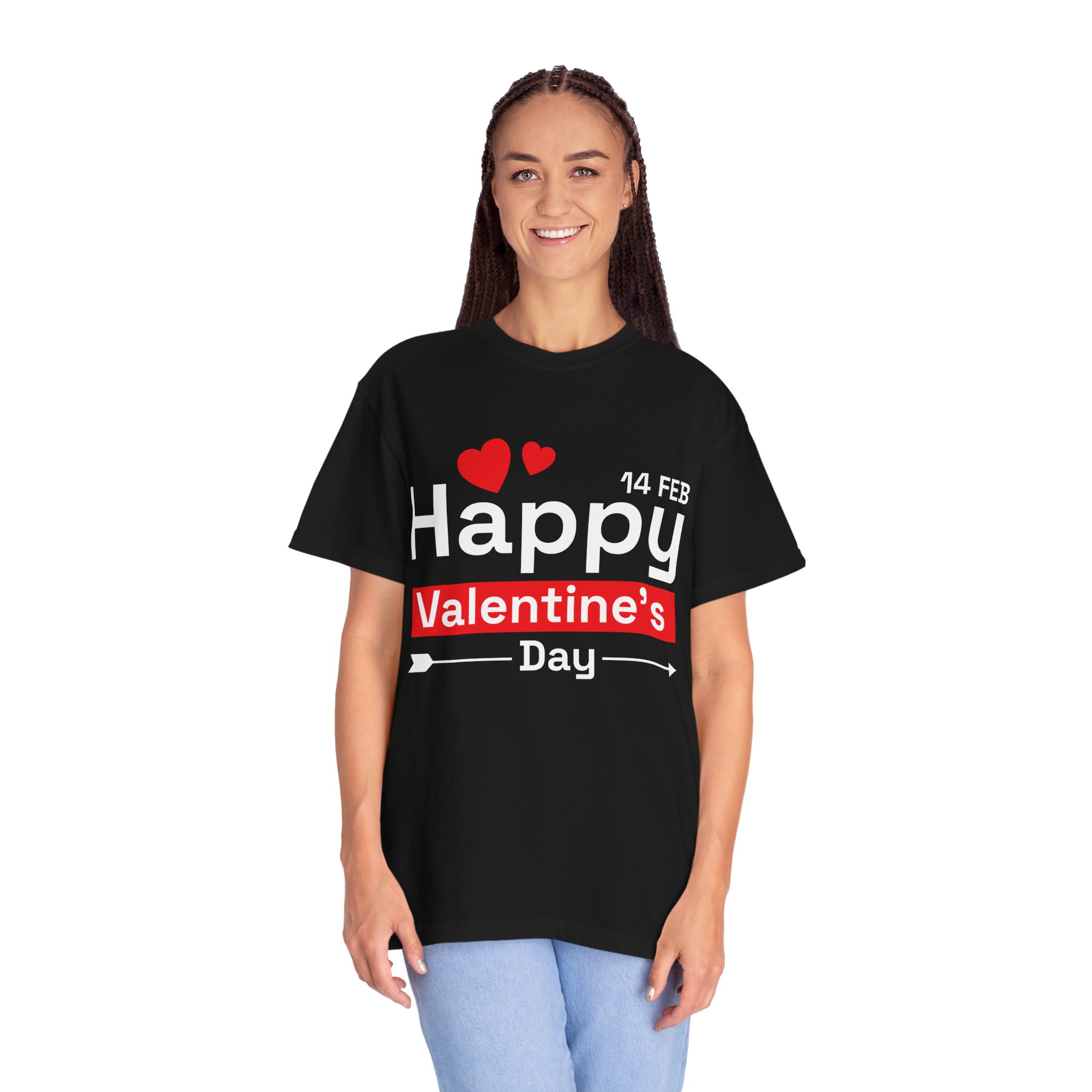 b2 - 8.6d - Happy Valentine’s Day T-Shirt – Classic Graphic Tee for Love, Romance & Festive Style. - Image 35