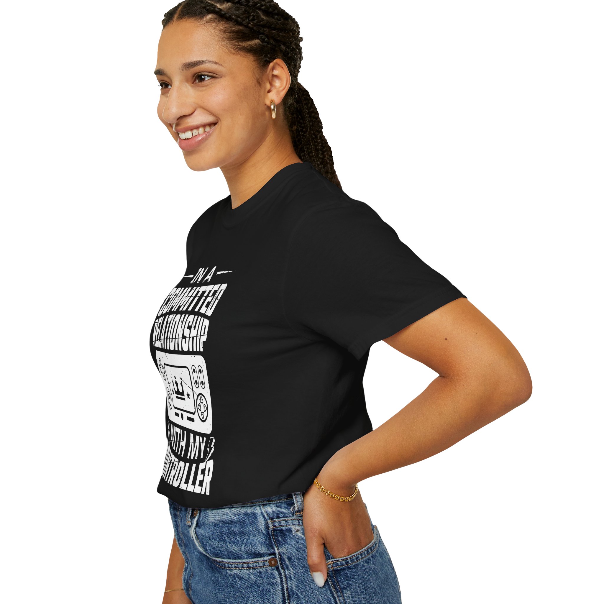 Committed to My Controller T-Shirt – Funny Gamer Graphic Tee for Video Game Lovers & Gaming Enthusiasts. - Image 37