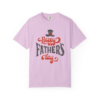 Happy Father’s Day Top Hat Typography T-Shirt – Cute Love Graphic Tee for Dads, Perfect Gift Giving & Celebration Wear. - Image 41