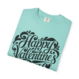 Happy Valentine’s Day Script Heart T-Shirt – Romantic Love Graphic Tee for Couples, Gift Giving & Festive Celebration. - Image 31