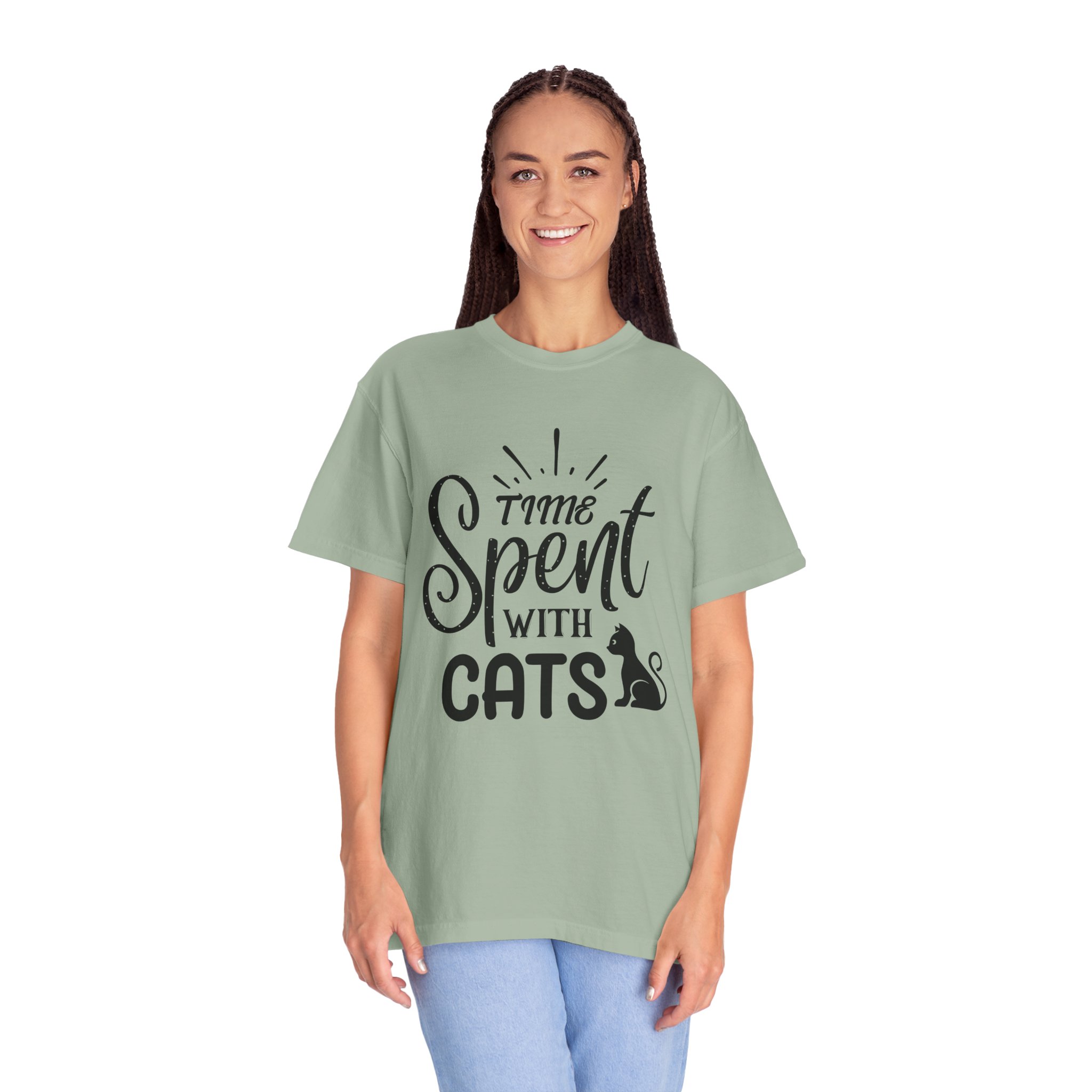b2 - 5.13 - Time Spent with Cats T-Shirt – Heartwarming Cat Lover Graphic Tee for Cozy Moments & True Pet Love. - Image 27