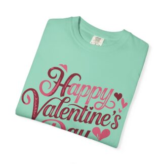 Happy Valentine’s Day Heart Script T-Shirt – Romantic Love Graphic Tee for Couples, Gift Giving & Festive Celebration. - Image 39