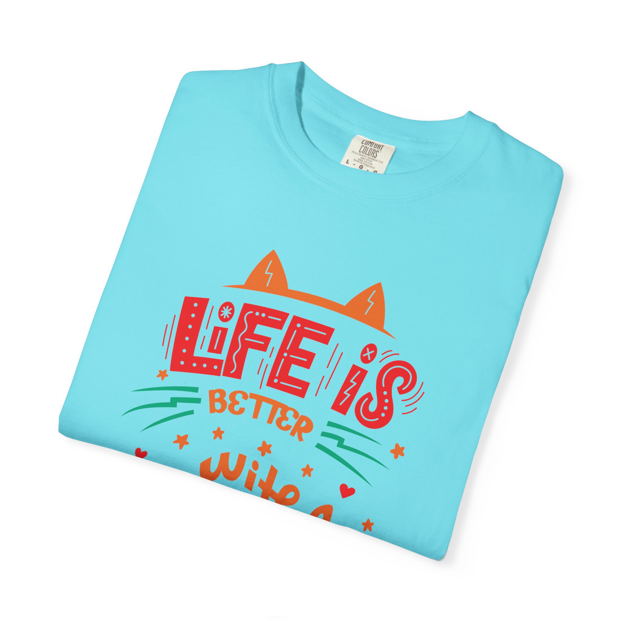 b2 - 5.15 - Life Is Better With a Cat T-Shirt – Cute Cat Lover Graphic Tee for Cozy Vibes & Everyday Happiness. - Image 39