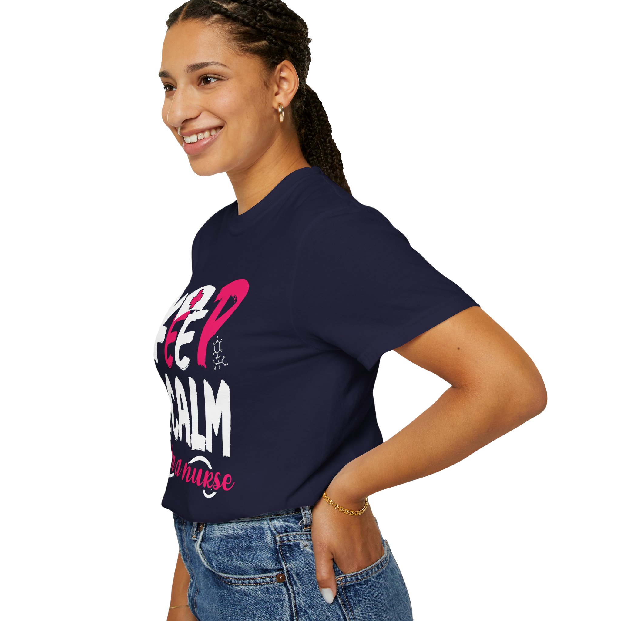 Nurse T-Shirt, Keep Calm Shirt, Gift for Nurses, Medical Humor Tee, Healthcare Appreciation. - Image 45