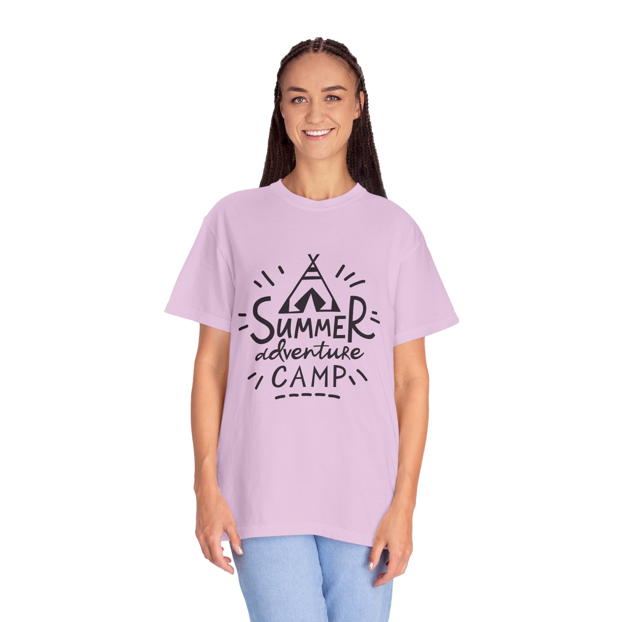 Summer Adventure Camp T-shirt, Unisex Outdoor Tee, Camping Shirt, Travel Gift, Family Reunion Apparel, Nature Lover Top. - Image 35