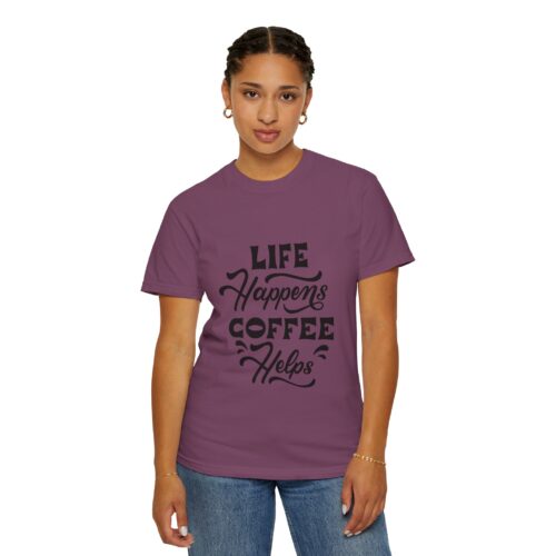 Funny coffee lover graphic T-shirt - Image 36