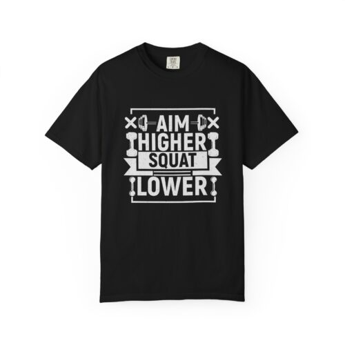 Fitness Motivational T-Shirt, Gym Tee for Active Lifestyle, Workout Apparel, Gift for Fitness Enthusiasts, Exercise Outfit, Squat Humor Tee.