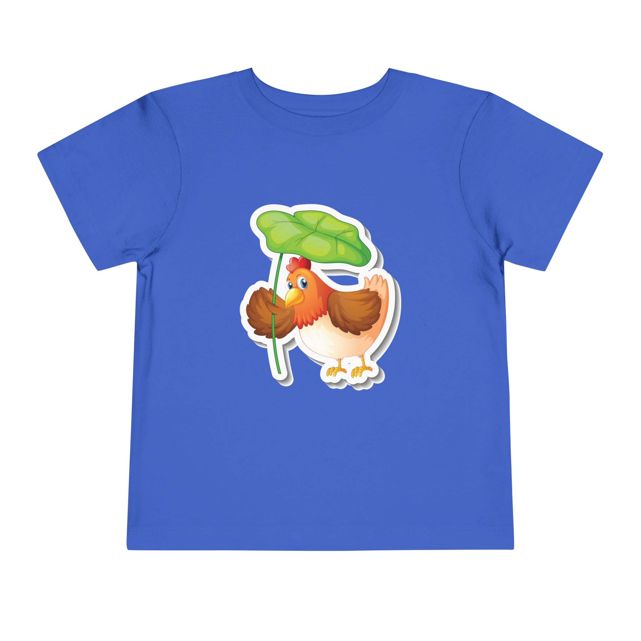 Cute Chick with Leaf Toddler T-Shirt – Adorable Baby Bird Graphic Tee for Kids, Boys & Girls. - Image 17