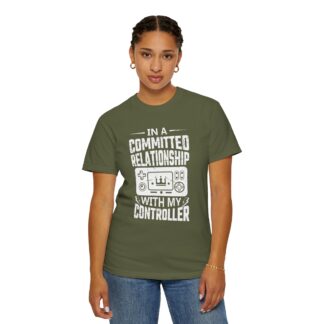 Funny gamer T-shirt - Committed to My Controller Unisex Tee – Funny Gamer Graphic Tee for Video Game Lovers & Gaming Enthusiasts. - Image 12