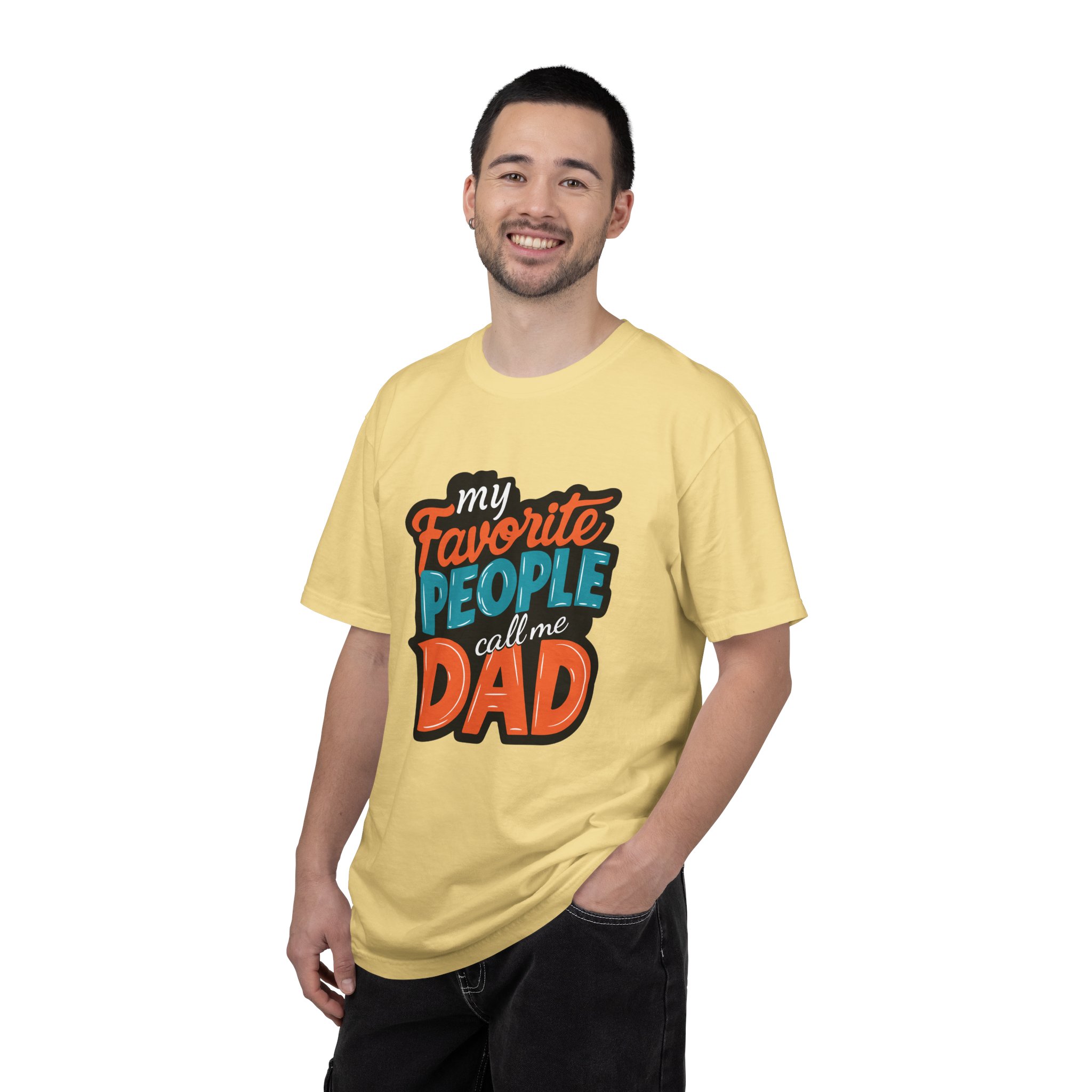 My Favorite People Call Me Dad Unisex T-Shirt, Gift for Dad, Father's Day Shirt, Birthday Gift, Casual Tees, Everyday Wear. - Image 10