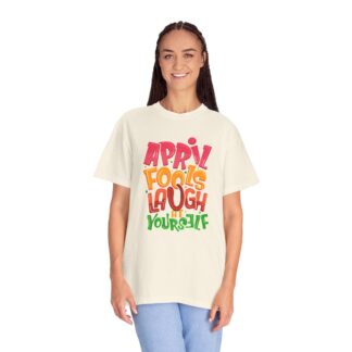 Cute funny Tshirt for Pranks & Laughs - Laugh at Yourself April Fools Unisex Tee - Image 19