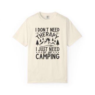C - 14.18 - Camping Therapy T-Shirt, Unisex Outdoor Tee, Perfect for Nature Lovers, Gift for Campers, Adventure Shirt, Summer Wardrobe Essential.