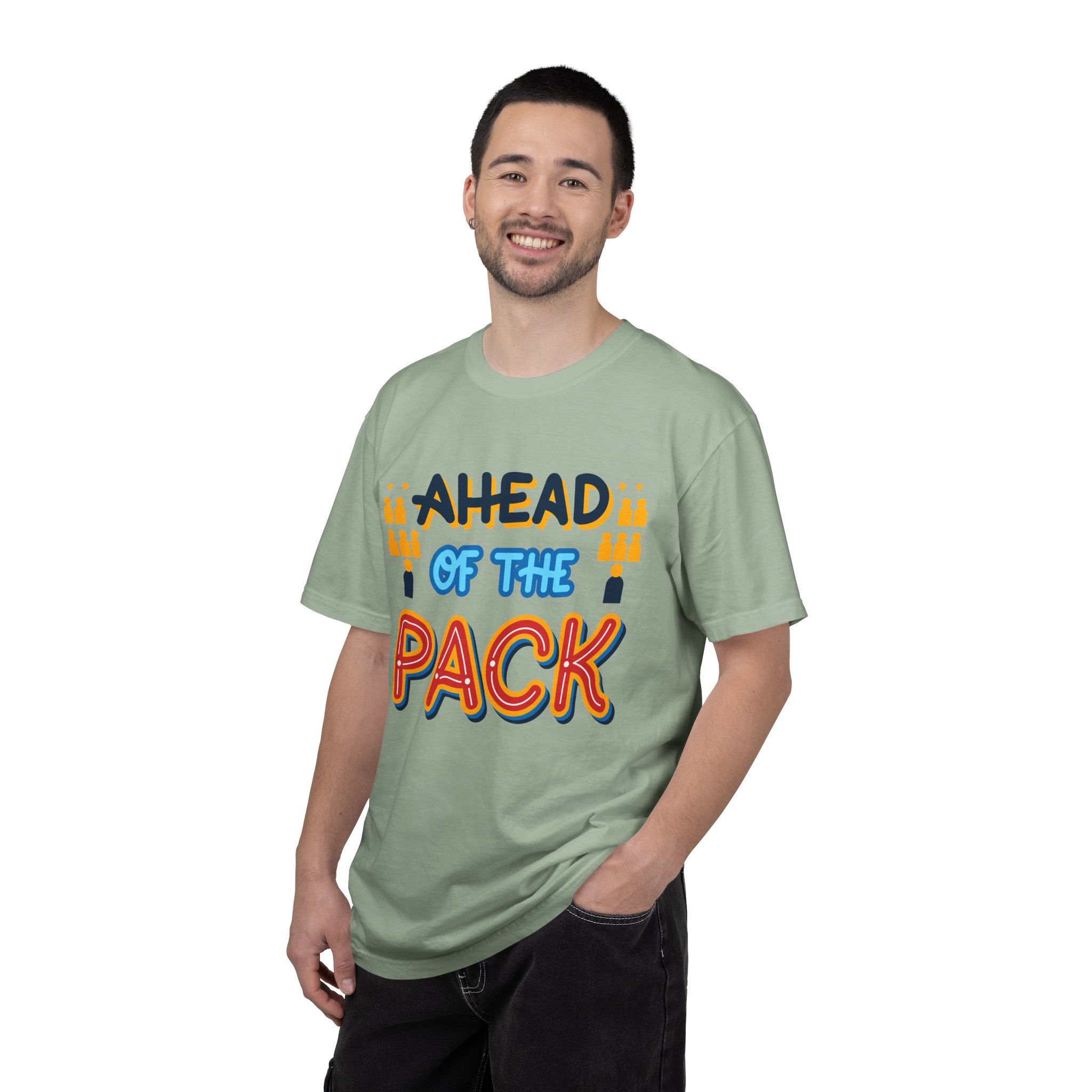 b2 - 2.8b - Ahead of the Pack T-Shirt – Retro Bold Graphic Tee for Leadership, Confidence & Standout Style. - Image 18
