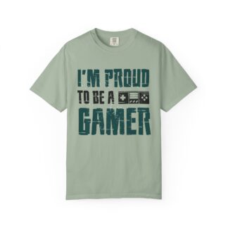 Cool Gaming T shirts - Proud Gamer Tee Unisex Tee - Image 25