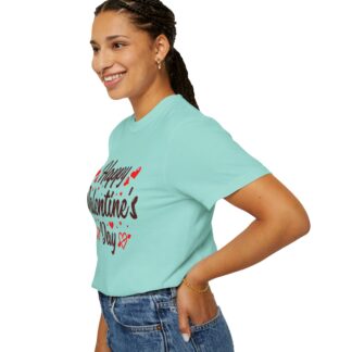 Happy Valentine’s Day Heart Graphic T-Shirt – Romantic Love Graphic Tee for Couples, Gift Giving & Festive Celebration. - Image 45
