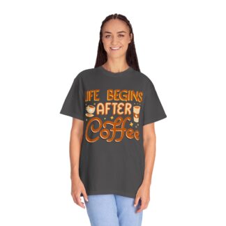 Sarcastic coffee Tshirt with morning humor - Image 35