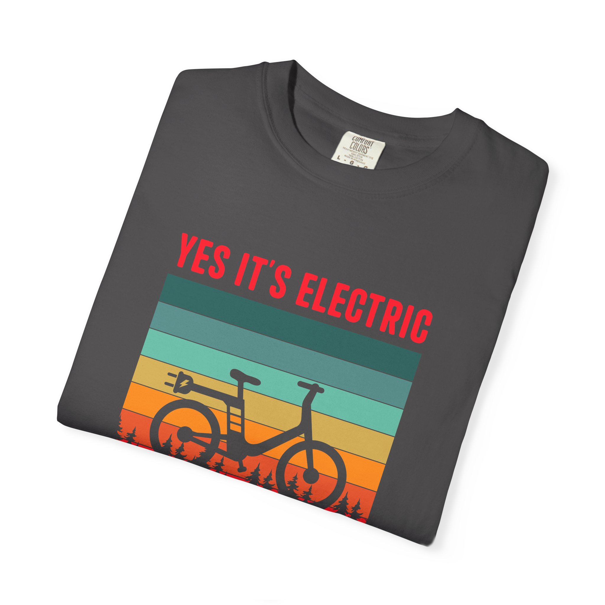 Electric Bike Humor T-Shirt - Perfect Gift for Cyclists, Casual Outfit, Sports Event, Cycling Enthusiasts. - Image 31