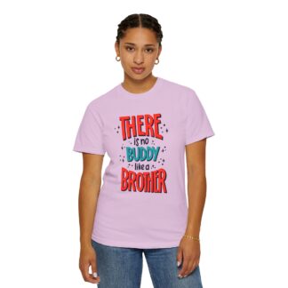 Motivational t-shirt for Heartwarming Brothers - There Is No Buddy Like a Brother Unisex Tee - Image 44