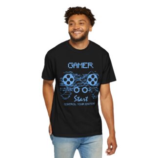 Funny Gaming T shirts for Gamers - Control Your Emotions Gamer Unisex Tee - Image 6