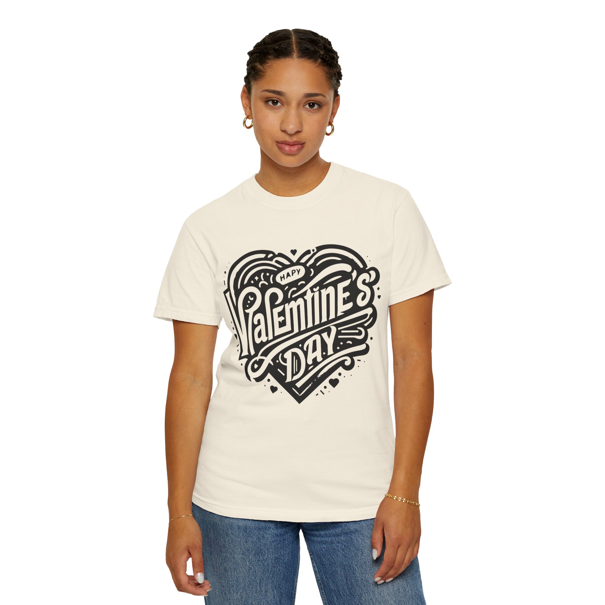 C - 8.12. - Valentine's Day Heart Graphic T-Shirt. - Image 20