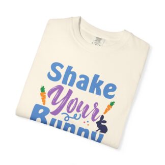 Cute bunny graphic T-shirt for Easter Fun - Shake Your Bunny Tail T-Shirt - Image 7