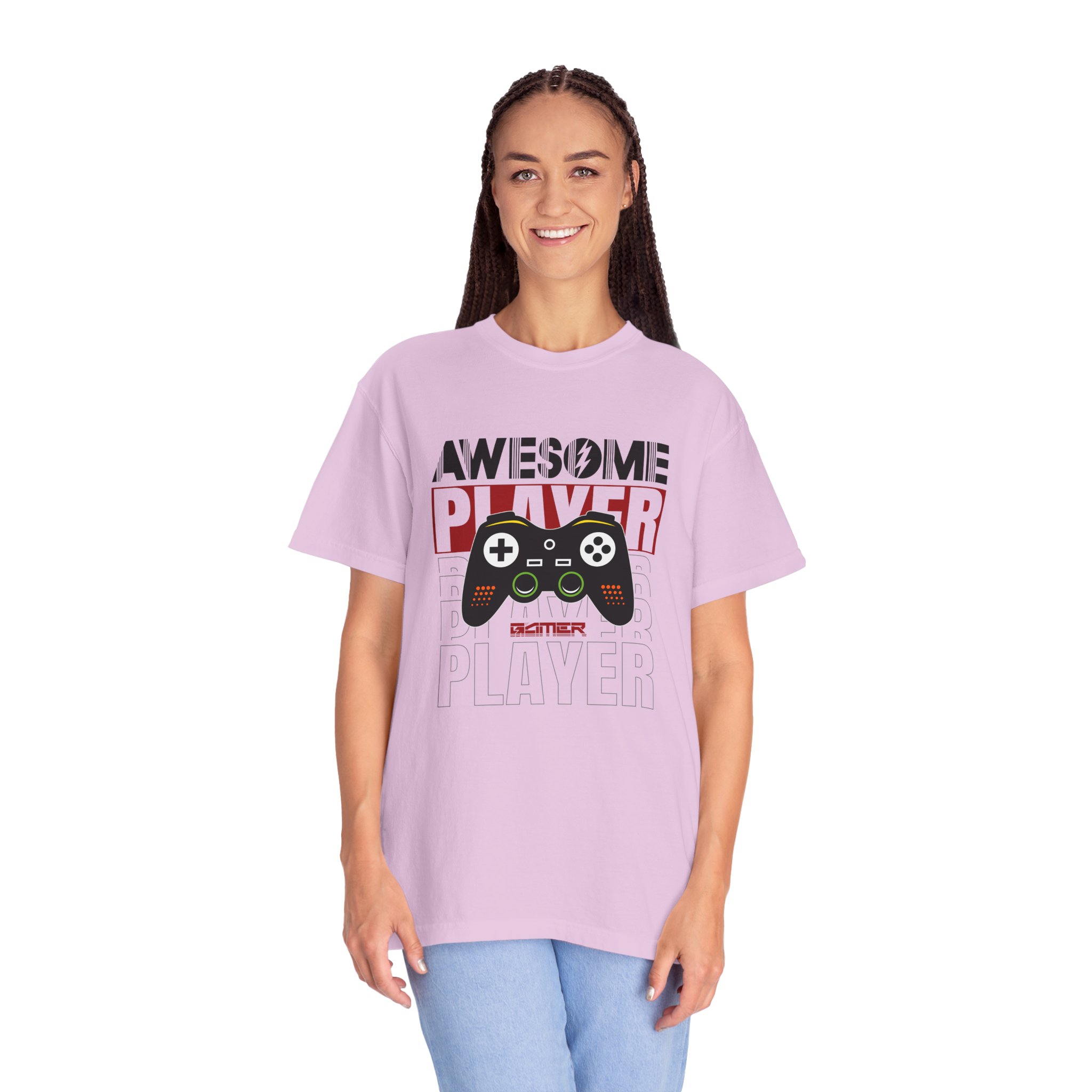 Gamer T-Shirt with Cool Controller Design, Awesome Player Tee, Unisex Video Game Shirt, Perfect Gift for Gamers, Casual Wear - Image 27