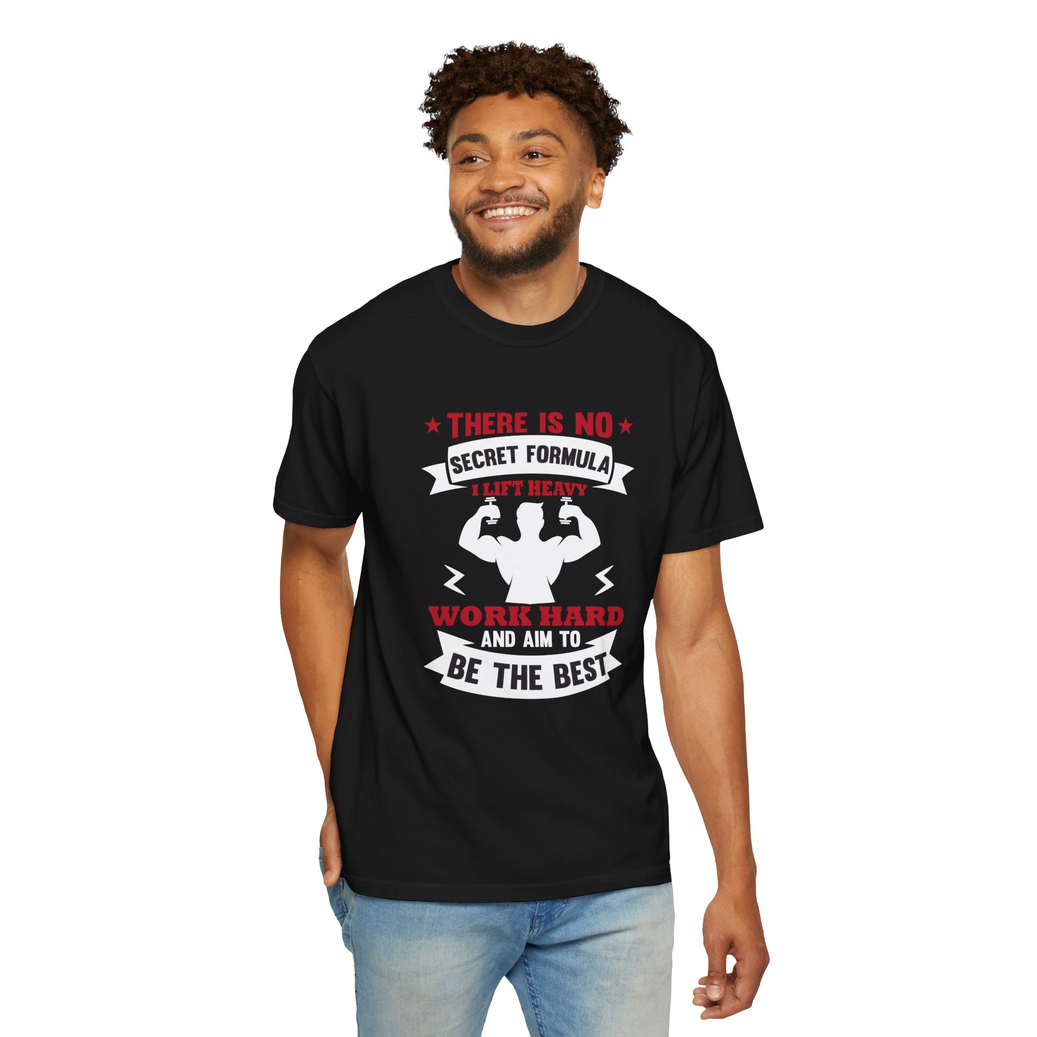 b2 - 6.13 - There Is No Secret Formula T-Shirt – Motivational Fitness Graphic Tee for Hard Work, Discipline & Real Results. - Image 6