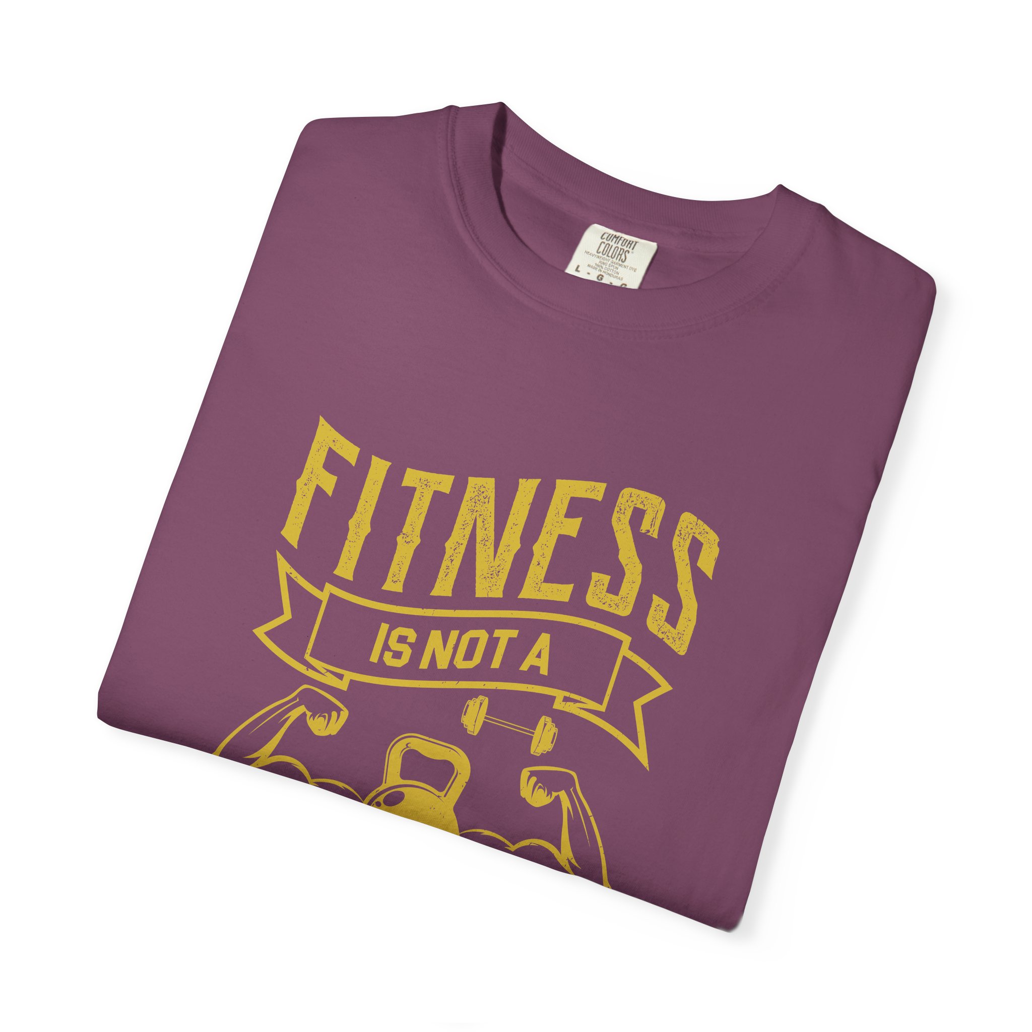 b2 - 6.1 - Fitness Is Not a Destination T-Shirt – Motivational Gym Graphic Tee with Kettlebell Design for Strength, Progress & Healthy Lifestyle. - Image 47