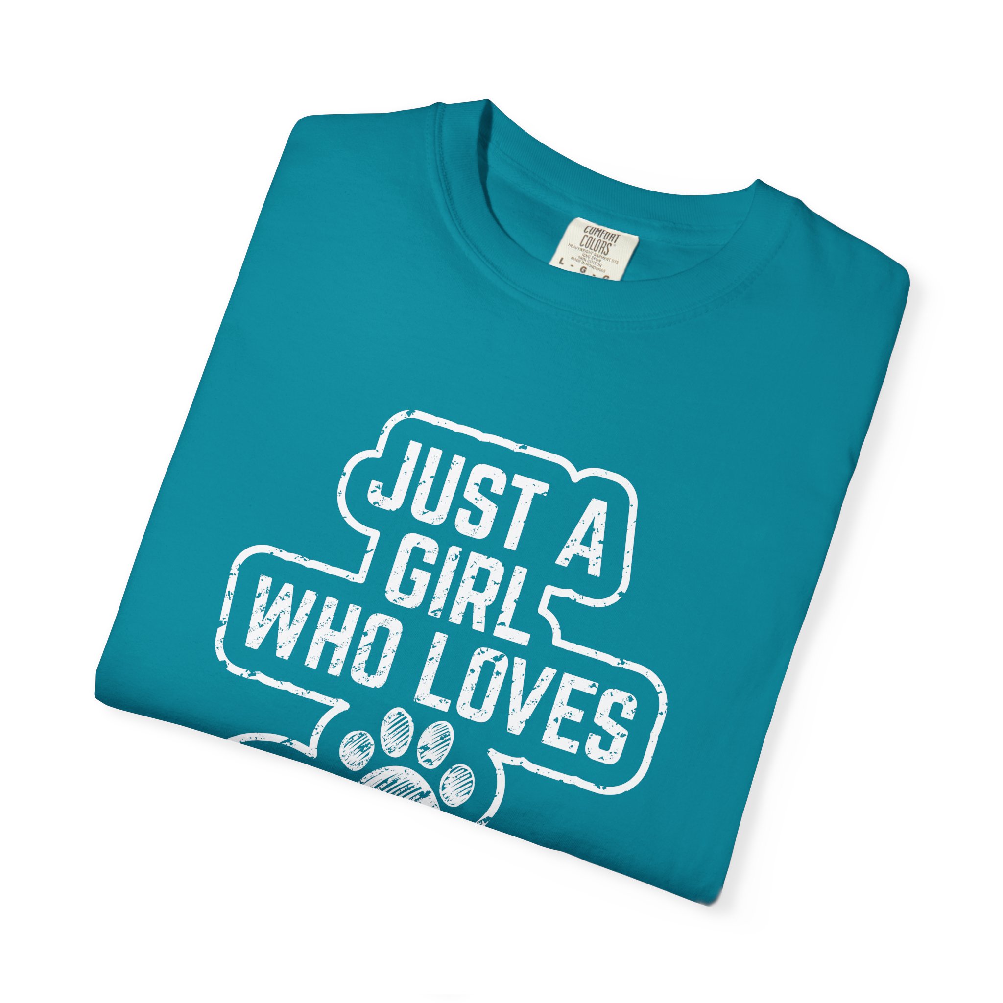 b2 - 4.3- Just a Girl Who Loves Dogs T-Shirt – Cute Dog Lover Graphic Tee for Pet Lovers & Everyday Casual Style. - Image 23