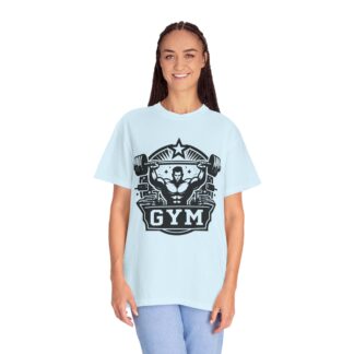 Gym Weightlifting T-Shirt – Retro Barbell Strength Graphic Tee for Powerlifting, Training & Classic Fitness Style. - Image 3
