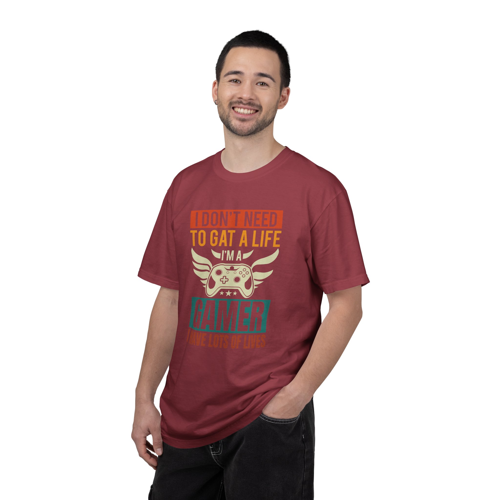 b2 - 3.19 - I Don’t Need to Get a Life, I Have Lots of Lives T-Shirt – Funny Retro Gamer Controller Graphic Tee for Humor & Classic Gaming Vibes. - Image 50