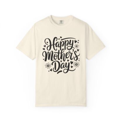 Happy Mothers Day T-Shirt with floral script design