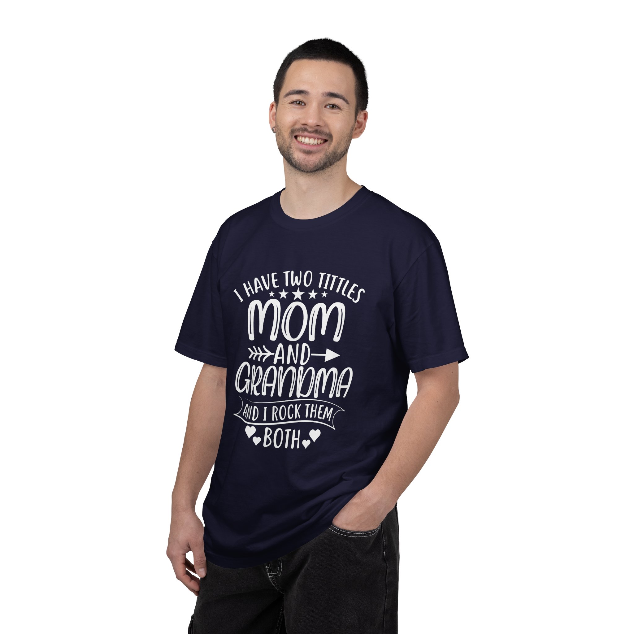 C - 9.14 - Unisex Mom and Grandma T-Shirt, Perfect Gift for Mother's Day, Grandparent's Day, Family Gatherings, Casualwear, Comfortable Tees. - Image 2