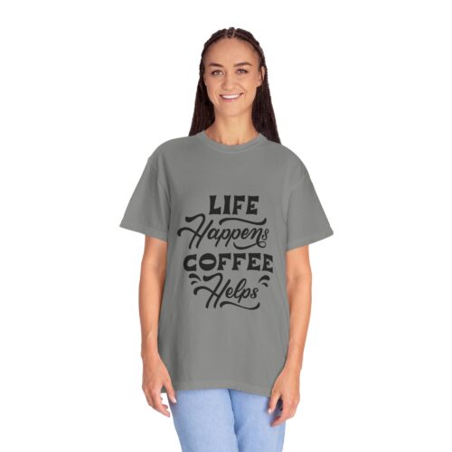 Funny coffee lover graphic T-shirt - Image 27